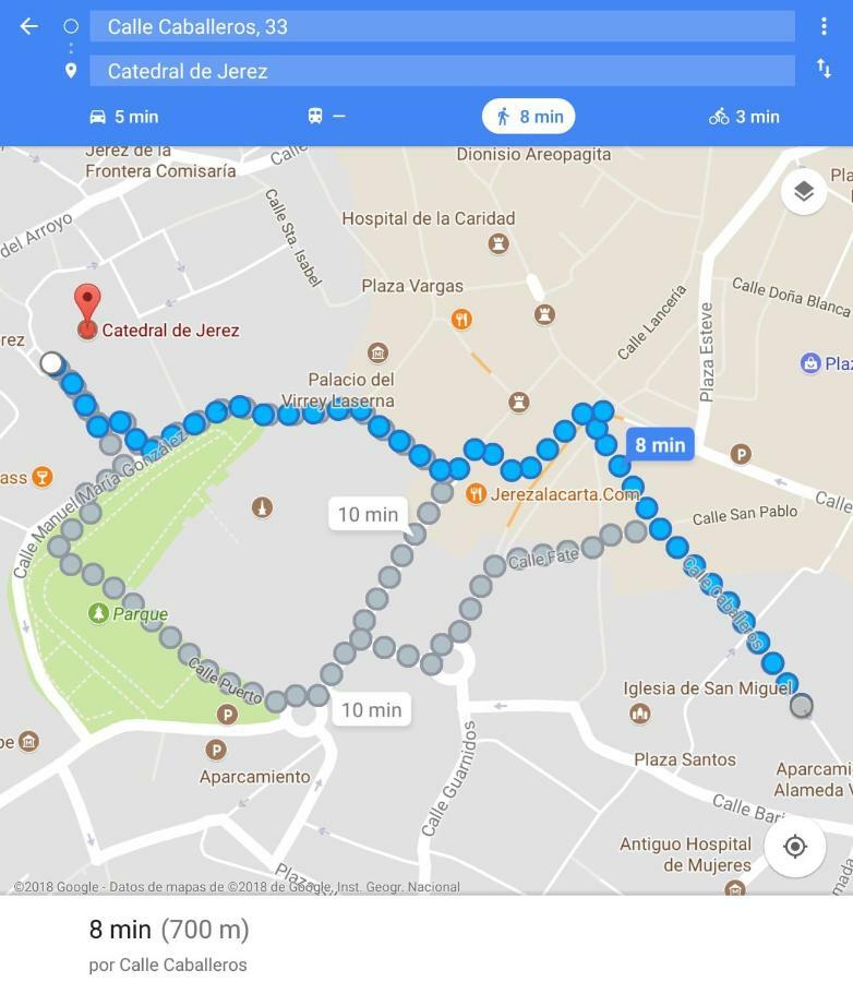 Sherryflat Caballeros - Parking Херес-де-ла-Фронтера Экстерьер фото